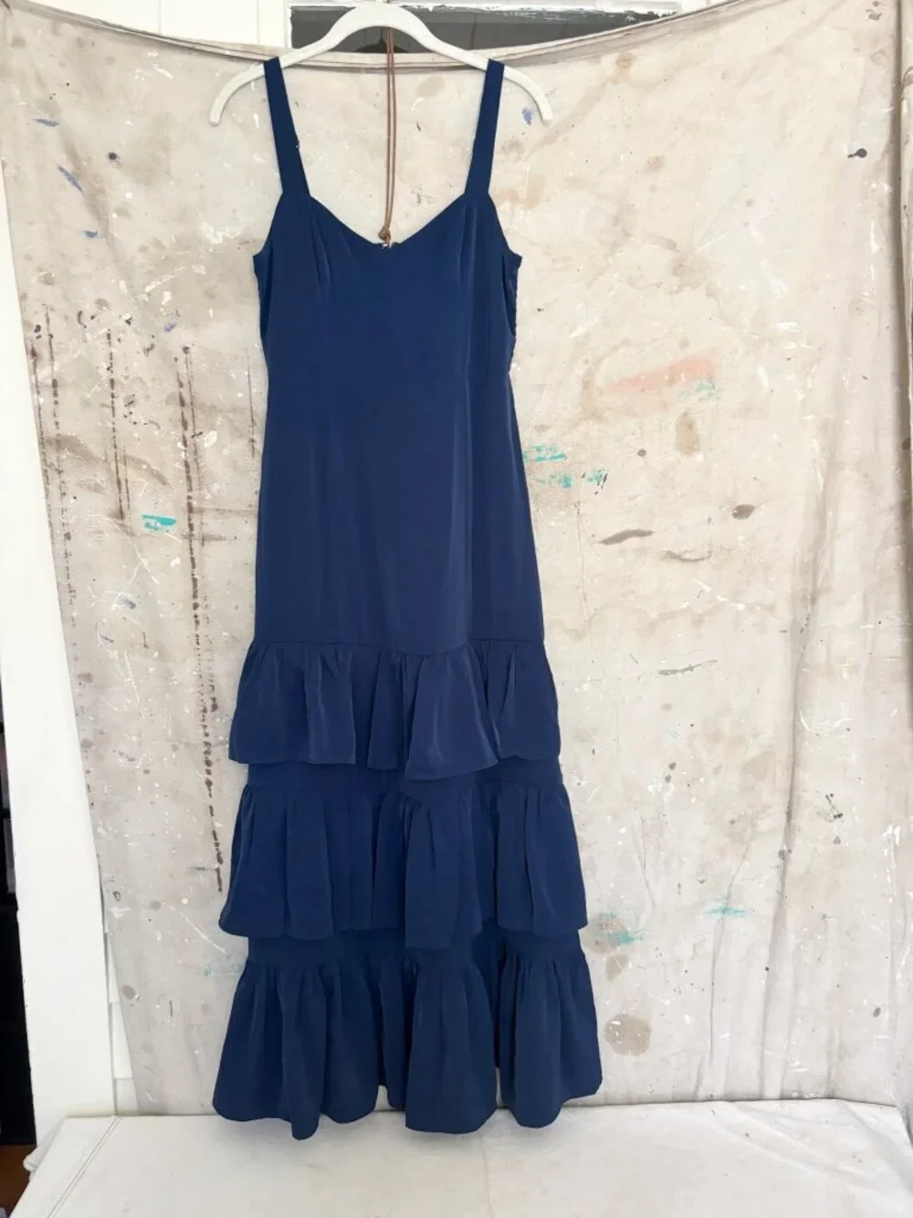 Abercrombie & Fitch Ruffle Tiered Maxi Dress